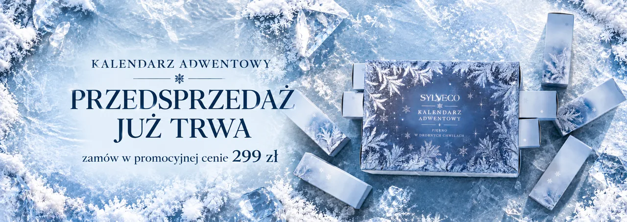 Kalendarz adwentowy SYLVECO. Przedsprzedaż już trwa — zamów w promocyjnej cenie 299 zł.