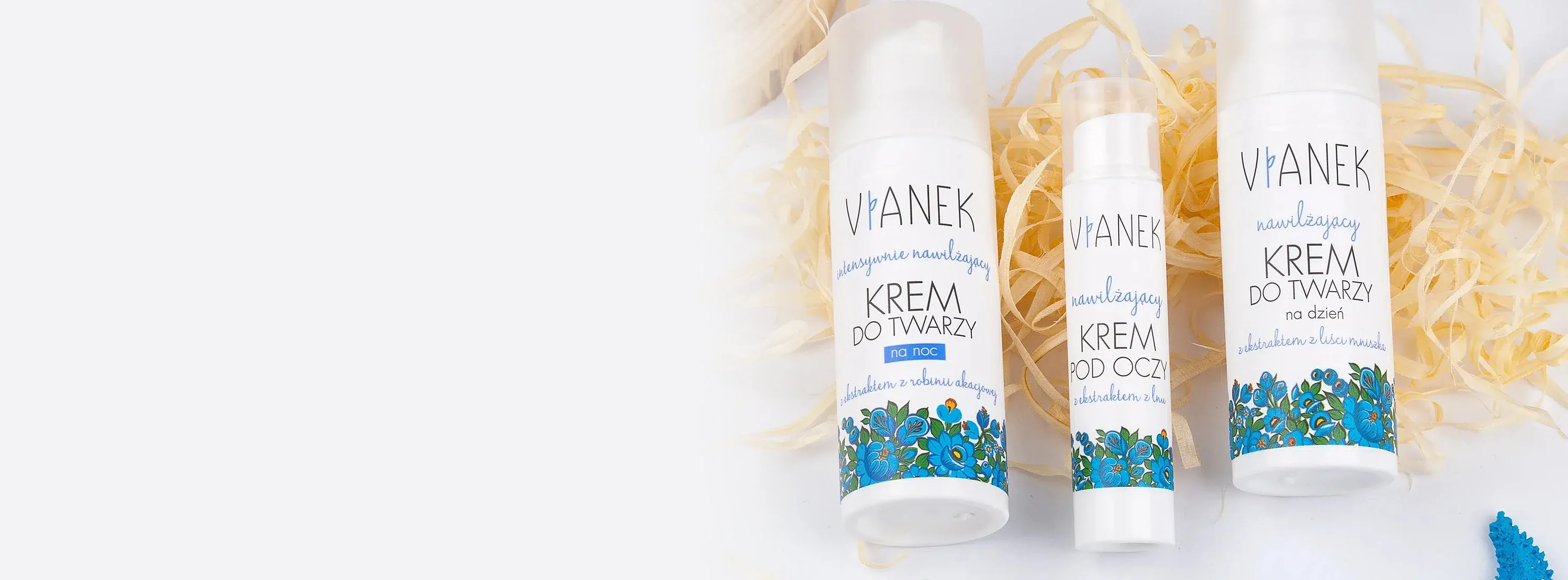 Kremy VIANEK Niebieski do twarzy i pod oczy