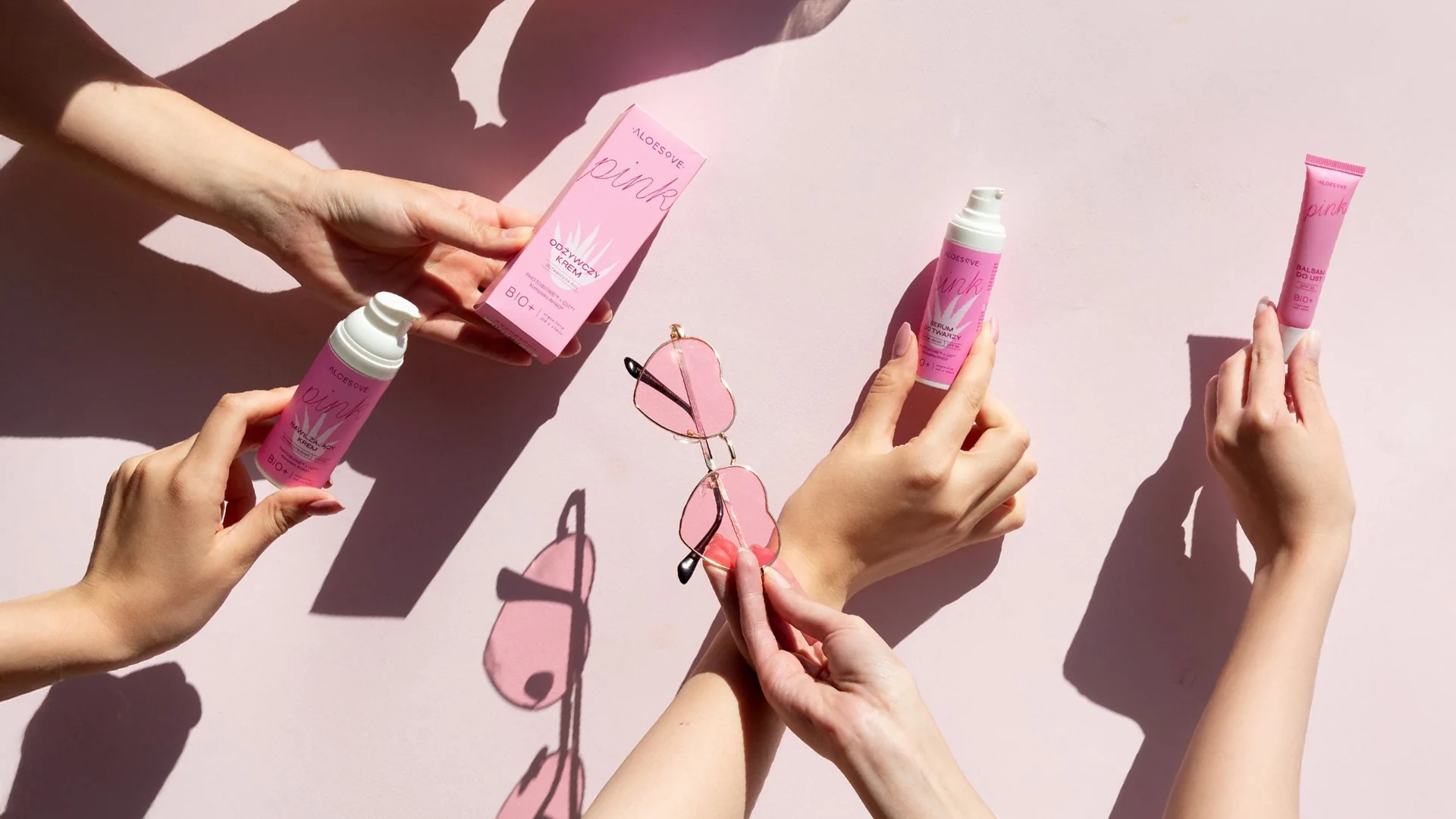 Baner ALOESOVE Pink