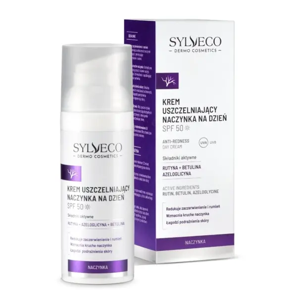 SYLVECO DERMO Krem Uszczelniający Naczynka na Dzień SPF50 Wzmacniający 50ml
