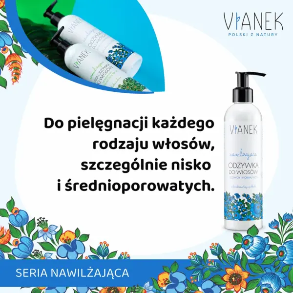 VIANEK Nawilżająca odżywka do włosów – zdjęcie 2