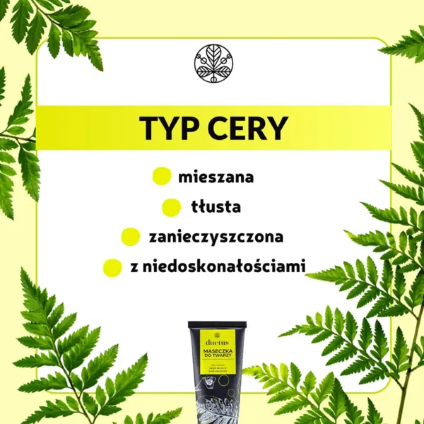 DUETUS Maseczka do twarzy tubka – zdjęcie 2