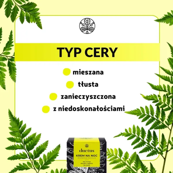 DUETUS Krem na noc – zdjęcie 2