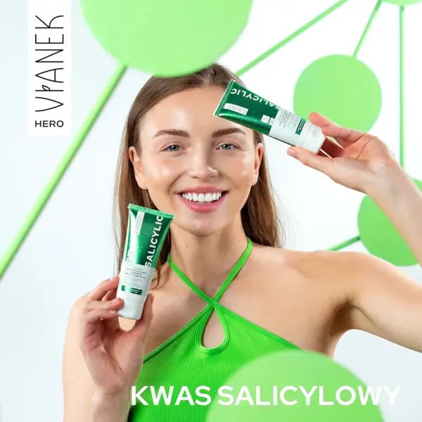 VIANEK HERO Maseczka oczyszczająca z kwasem salicylowym – zdjęcie 2