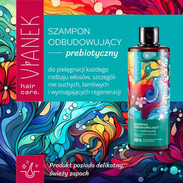 VIANEK Prebiotyczny szampon odbudowujący – zdjęcie 2