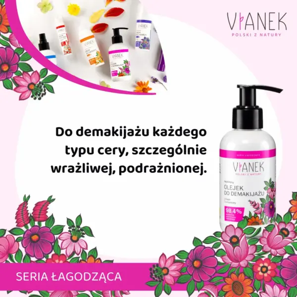 VIANEK Łagodzący olejek do demakijażu – zdjęcie 2