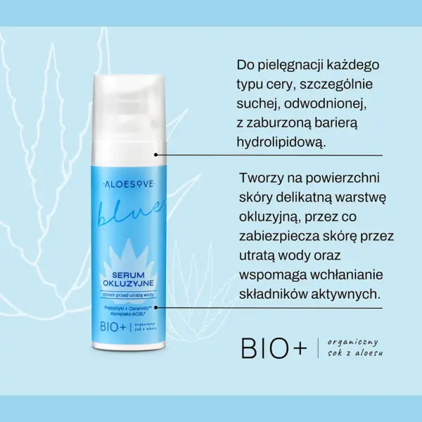 ALOESOVE BLUE Serum okluzyjne do twarzy – zdjęcie 2