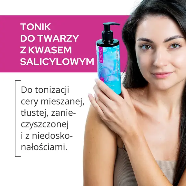 VIANEK Prebiotyczny Tonik do twarzy z kwasem salicylowym – zdjęcie 2