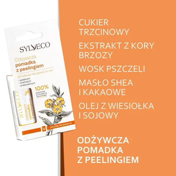 SYLVECO Zestaw pomadka brzozowa i peeling do ust – zdjęcie 2