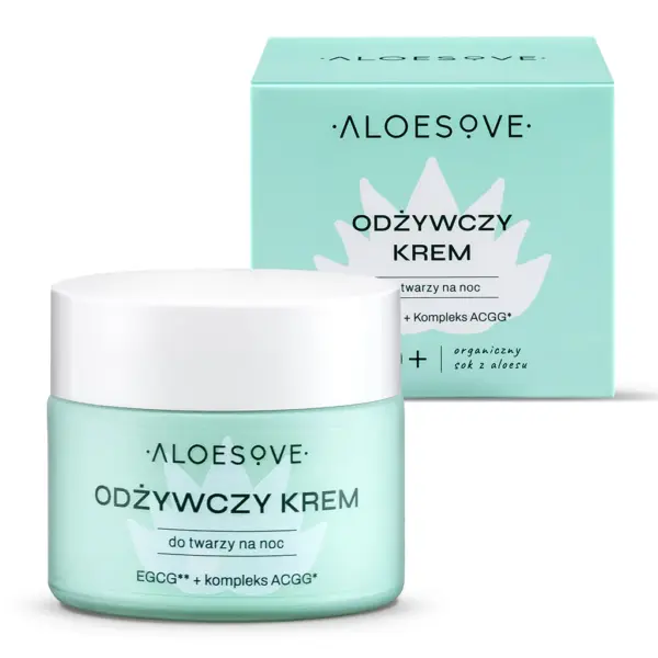 ALOESOVE Odżywczy krem do twarzy na noc