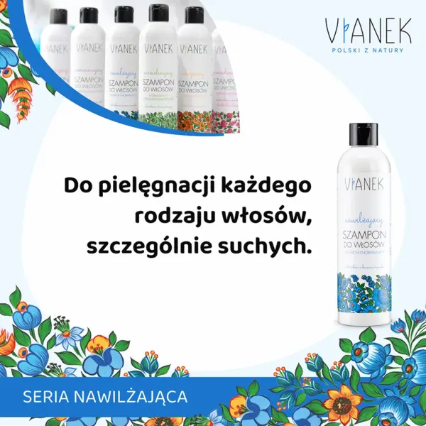 VIANEK Nawilżający szampon do włosów – zdjęcie 2