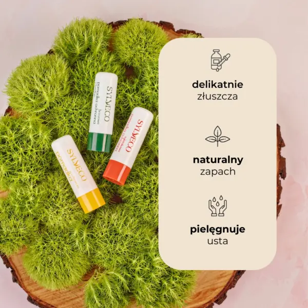 SYLVECO Miętowa Pomadka z Peelingiem z Betuliną – zdjęcie 2