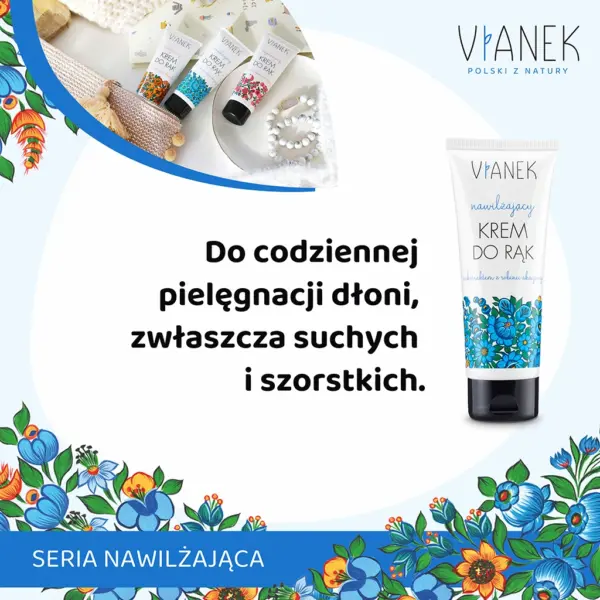 VIANEK Nawilżający krem do rąk – zdjęcie 2