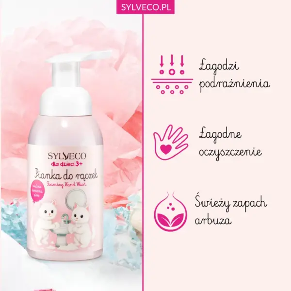 SYLVECO dla dzieci Pianka do rączek – arbuzowa – zdjęcie 2
