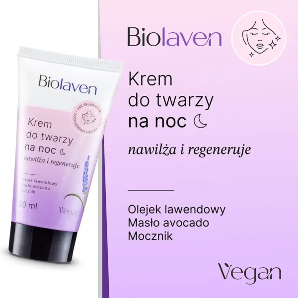 BIOLAVEN Zestaw do Twarzy na noc w torebce – zdjęcie 2