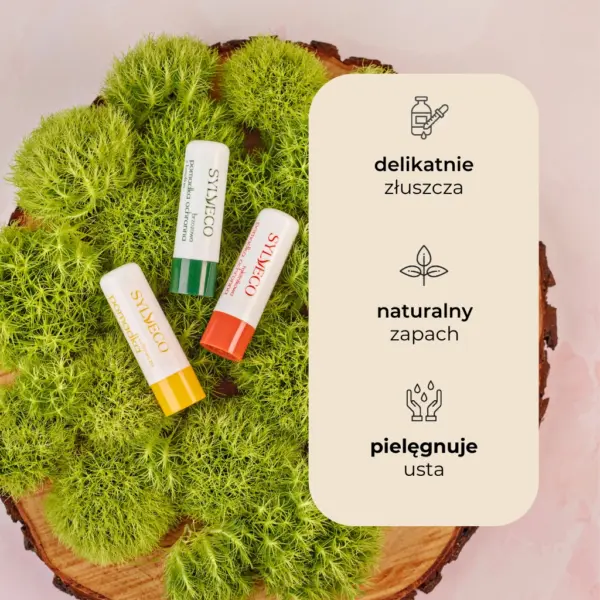 SYLVECO Odżywcza pomadka z peelingiem – zdjęcie 2
