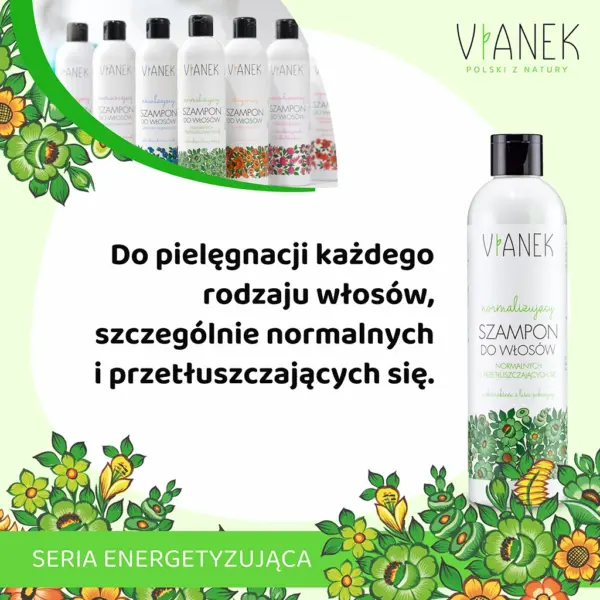 VIANEK Normalizujący szampon do włosów – zdjęcie 2