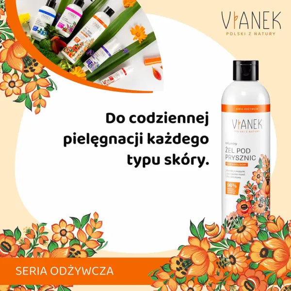 VIANEK Odżywczy żel pod prysznic – zdjęcie 2