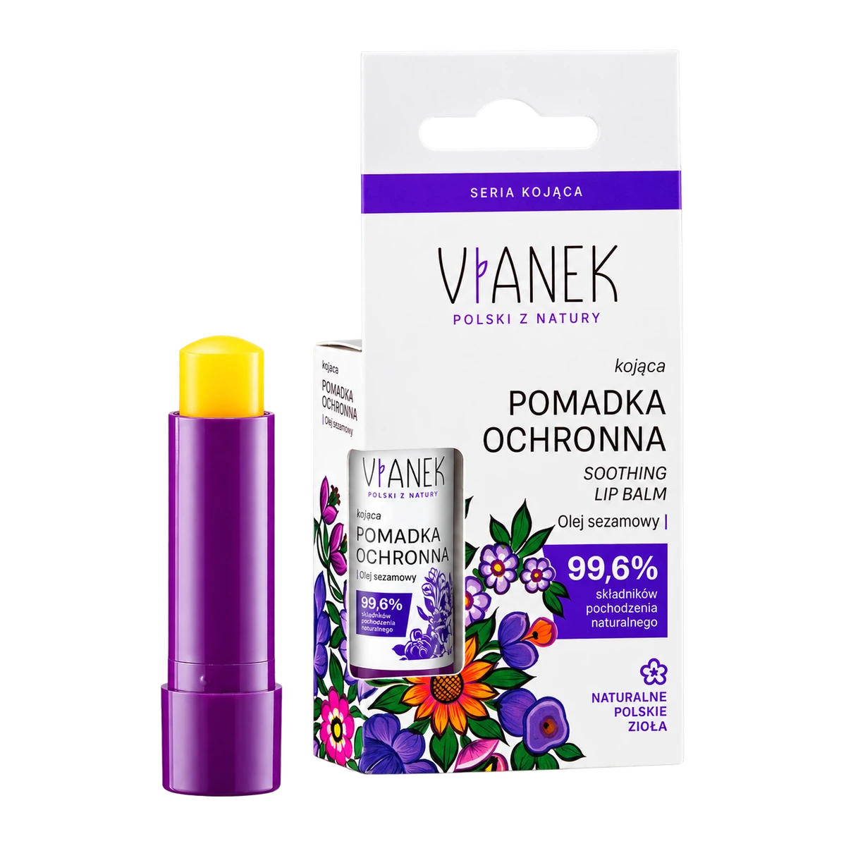 VIANEK Kojąca pomadka ochronna