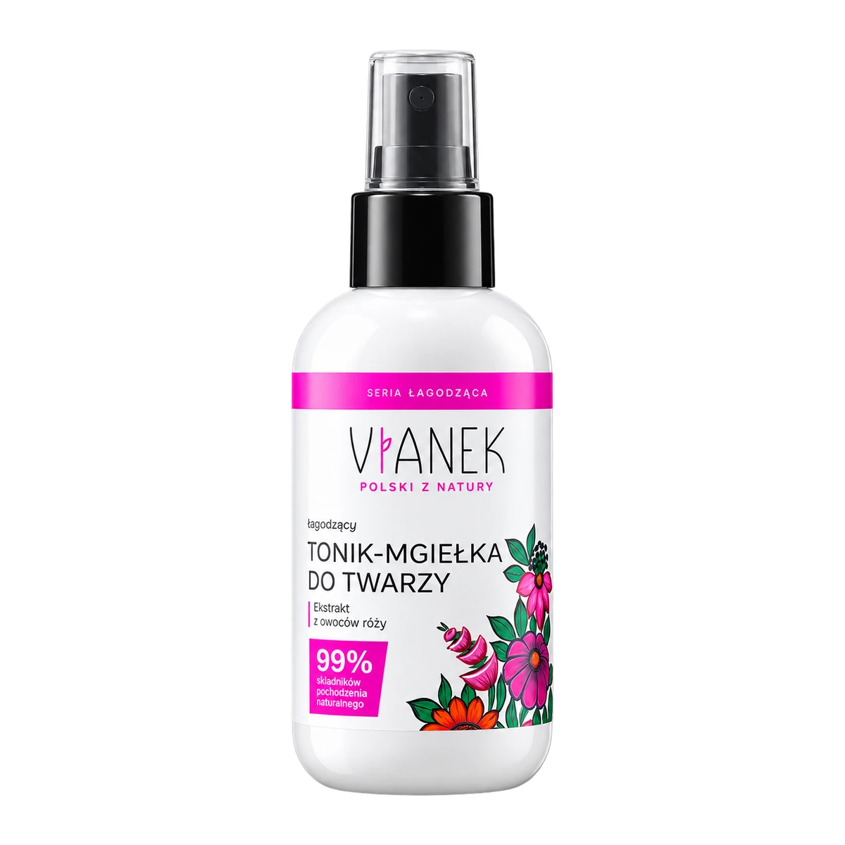 VIANEK Łagodzący tonik-mgiełka do twarzy