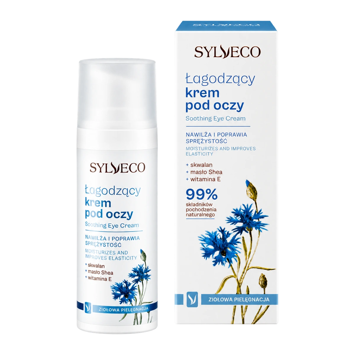 SYLVECO Łagodzący krem pod oczy