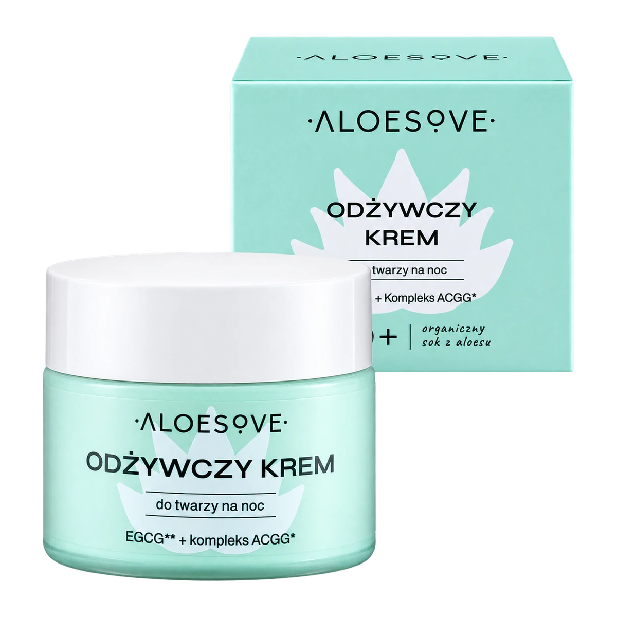 ALOESOVE Odżywczy krem do twarzy na noc