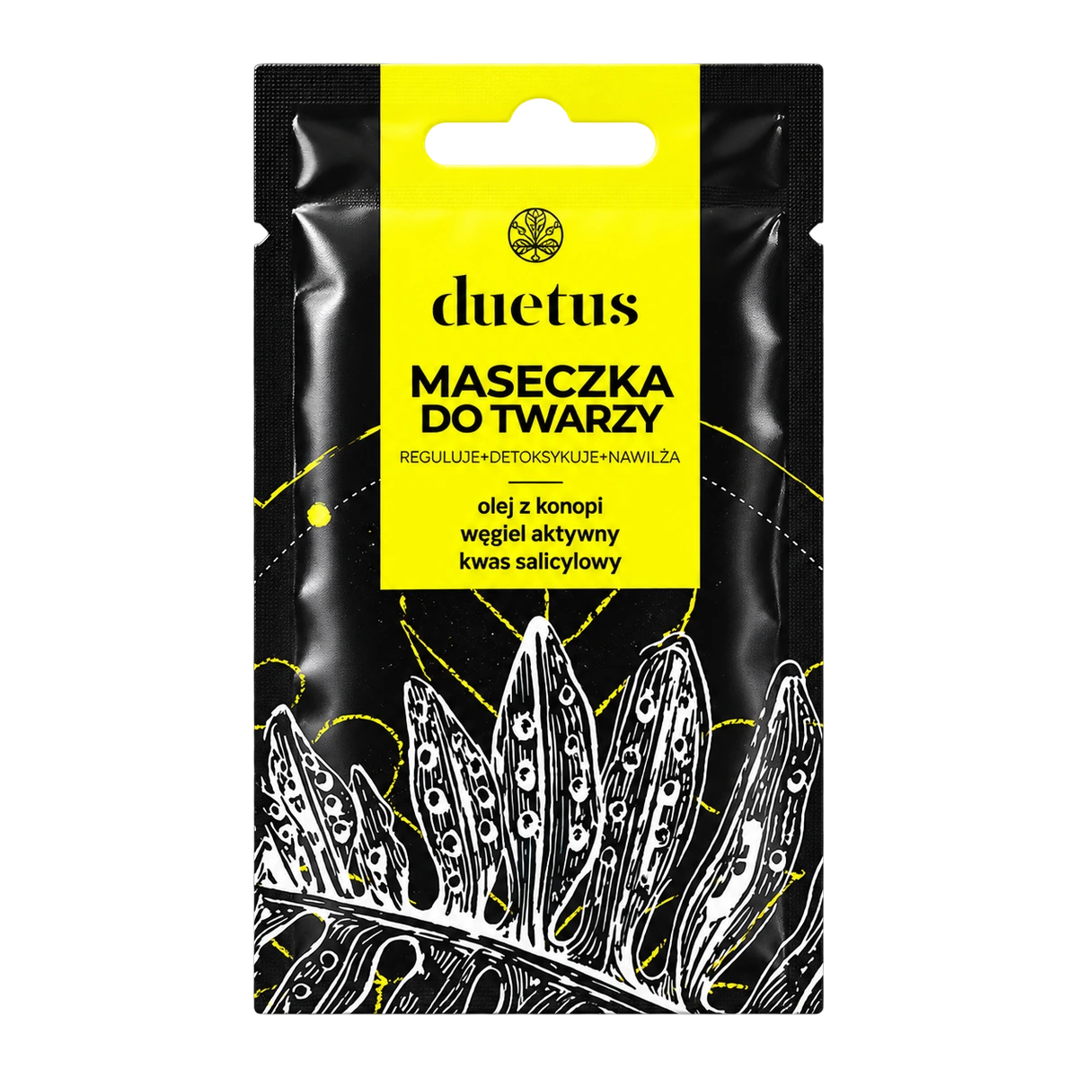 DUETUS Maseczka do twarzy - saszetka