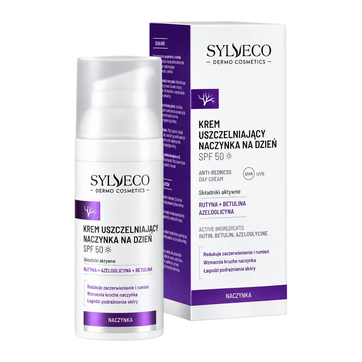 SYLVECO DERMO Krem Uszczelniający Naczynka na Dzień SPF50 Wzmacniający 50ml