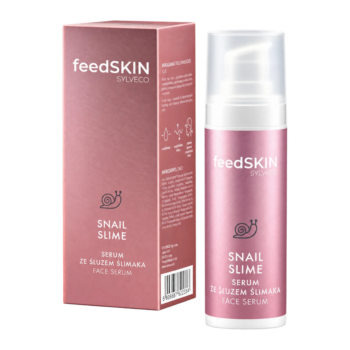 FEEDSKIN  Serum ze śluzem ślimaka