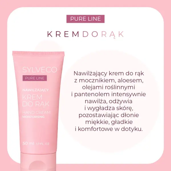 SYLVECO PURE LINE Krem do rąk nawilżający – zdjęcie 2