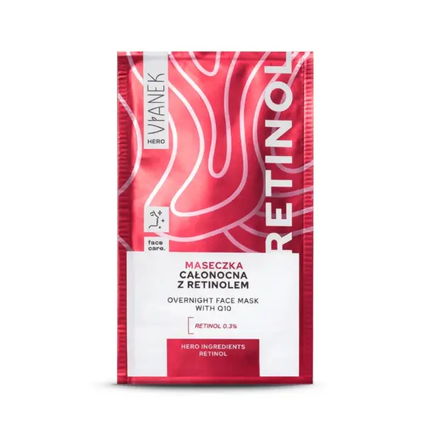 VIANEK HERO RETINOL Maseczka całonocna z retinolem saszetka 10 ml