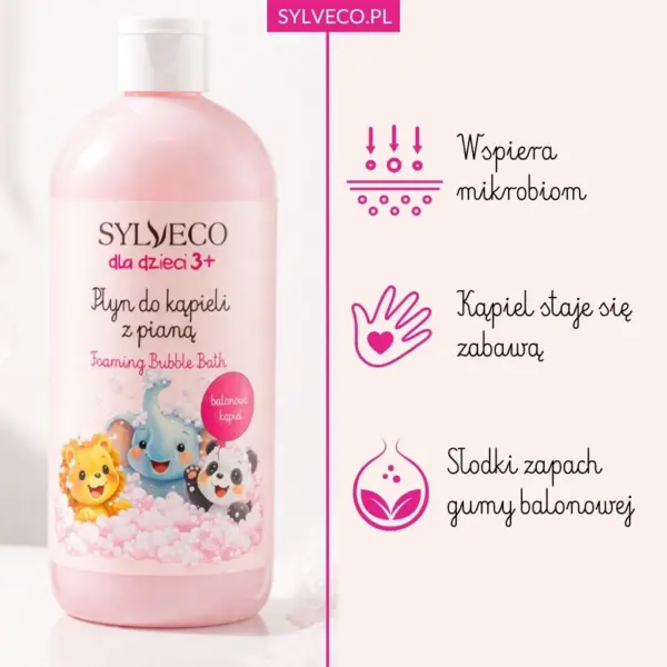 SYLVECO dla dzieci 3+ Płyn do kąpieli Balonowa Kąpiel – zdjęcie 2