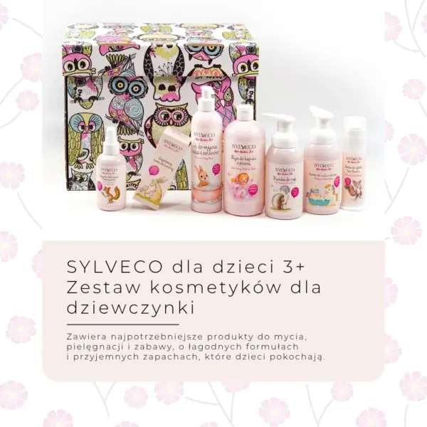 SYLVECO dla dzieci 3+ Zestaw kosmetyków dla dziewczynki – zdjęcie 2