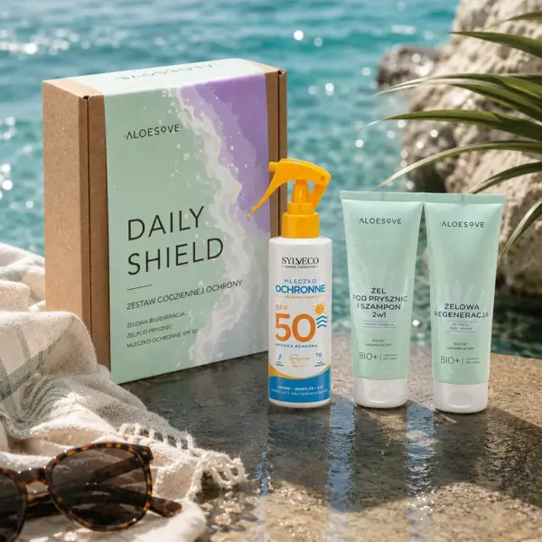 ALOESOVE DAILY SHIELD Zestaw do ciała – zdjęcie 2