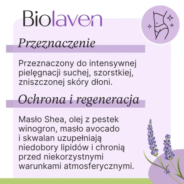 BIOLAVEN Krem do rąk 75 ml – zdjęcie 2