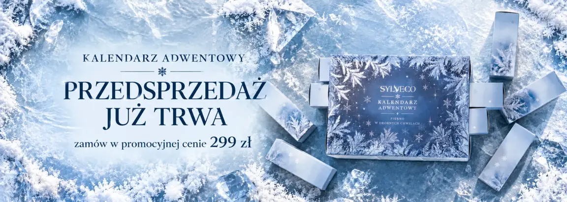 Kalendarz adwentowy SYLVECO. Przedsprzedaż już trwa — zamów w promocyjnej cenie 299 zł.